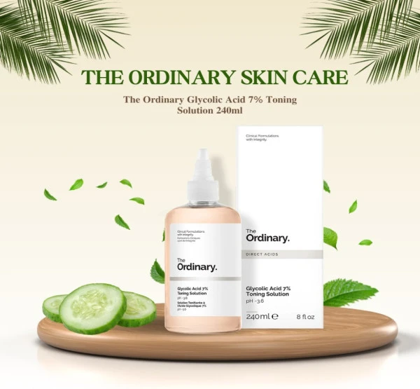 The Ordinary Glycolic Acid 7% Toning Solution 240ml