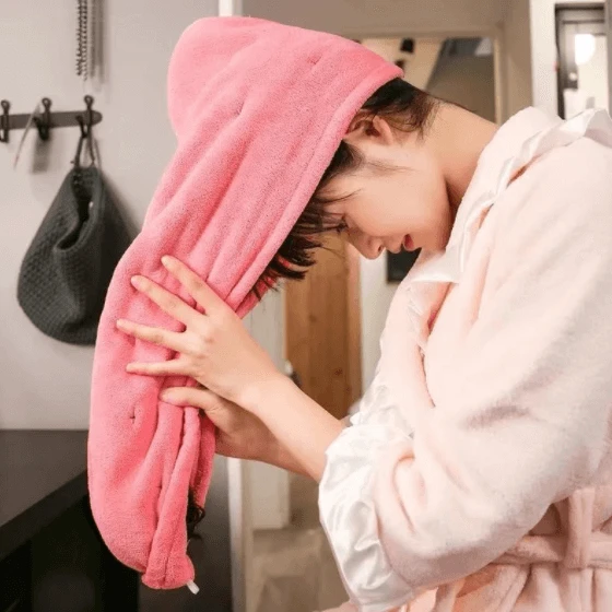 Fast Dry Hair Cap